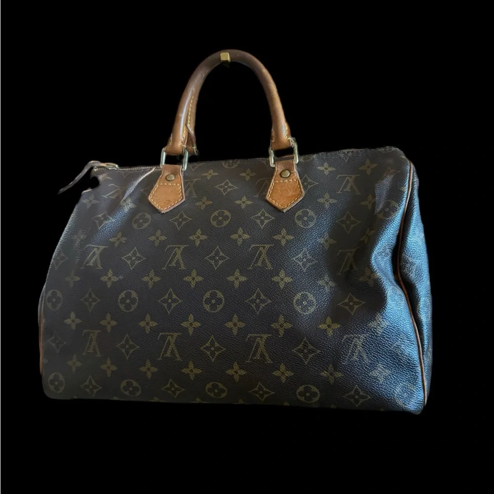 Louis Vuitton Brown Monogram Speedy 30 - Picture 2 of 9